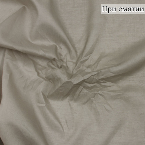 Ткань оливкового цвета батист из 100% хлопка