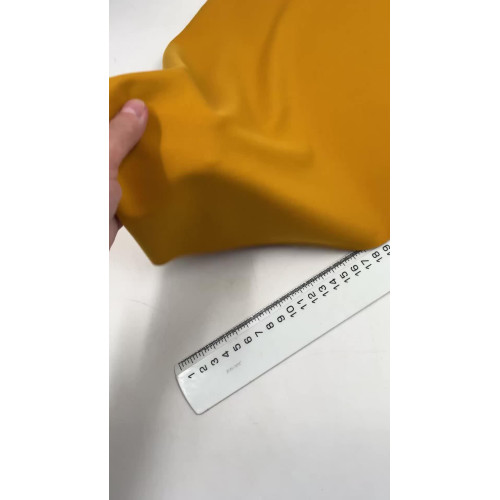 Трикотаж джерси горчичный