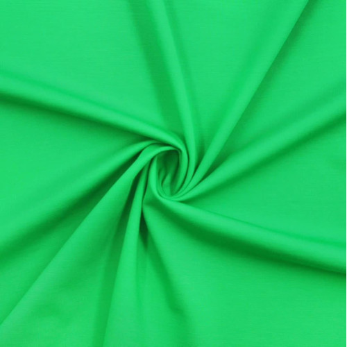 Трикотаж джерси ярко-зеленый